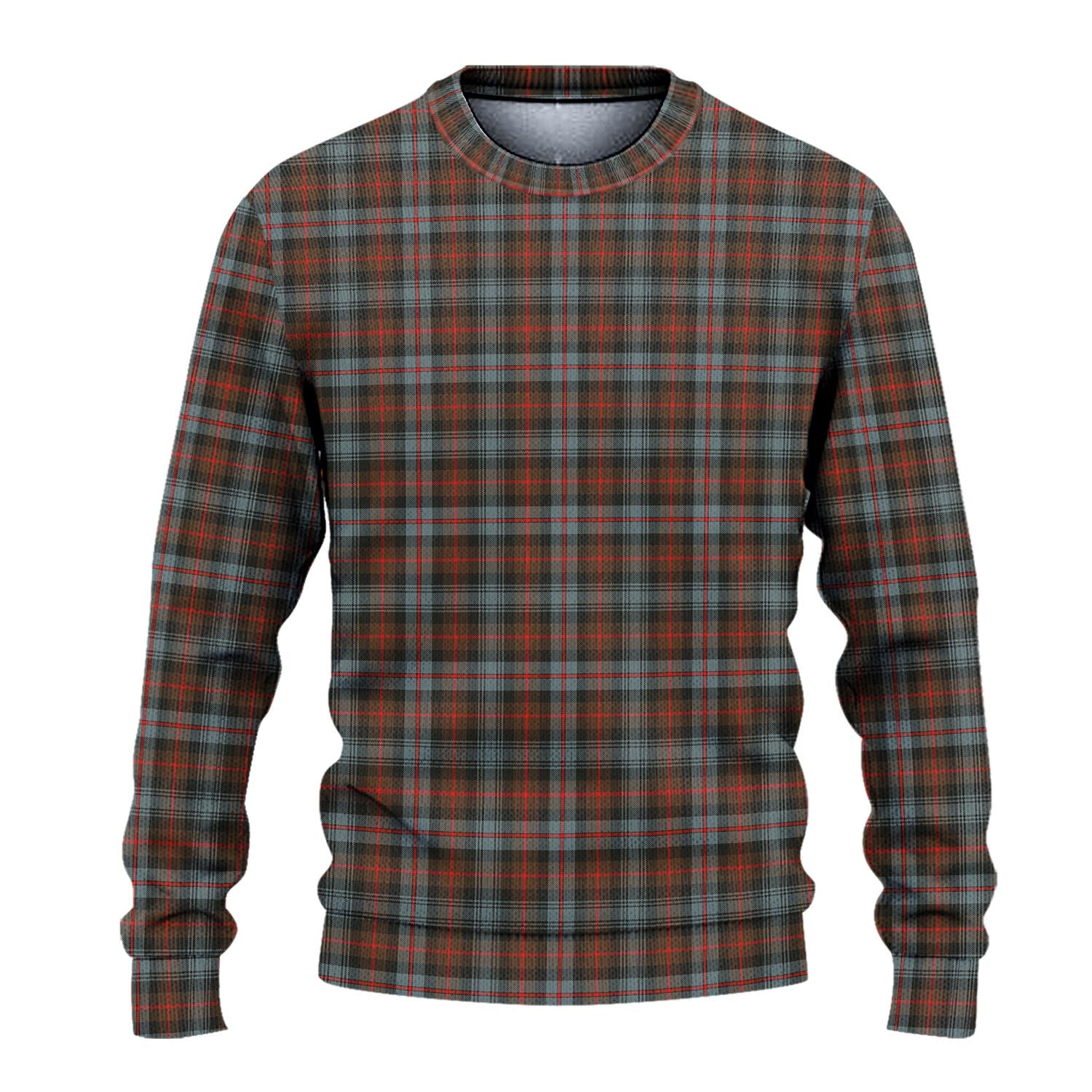 Murray of Atholl Weathered Tartan Knitted Sweater - Tartanvibesclothing