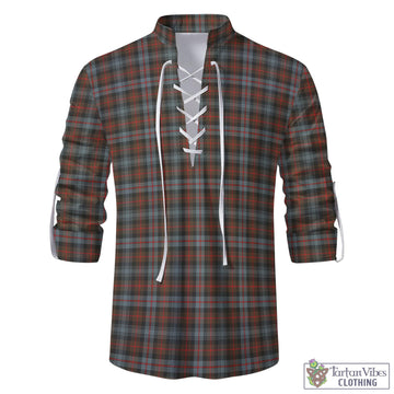 Murray of Atholl Weathered Tartan Men's Scottish Traditional Jacobite Ghillie Kilt Shirt