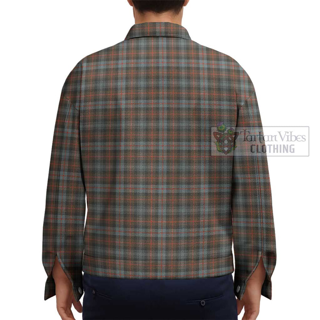 Murray of Atholl Weathered Tartan Unisex Lapel Cotton Jacket - Tartan Vibes Clothing