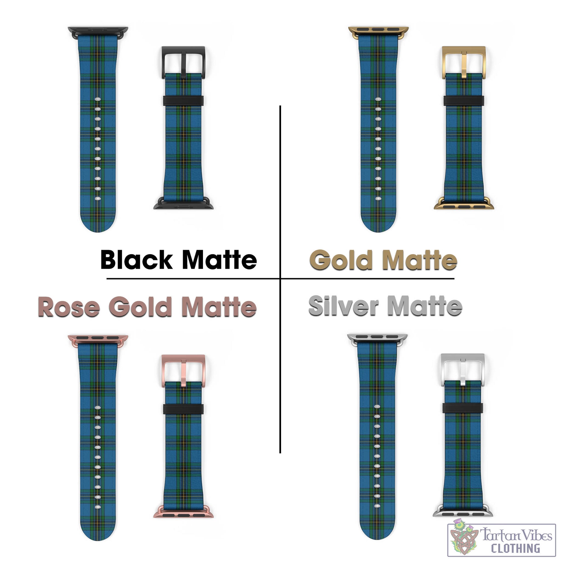 Tartan Vibes Clothing Murray of Elibank Tartan Watch Band