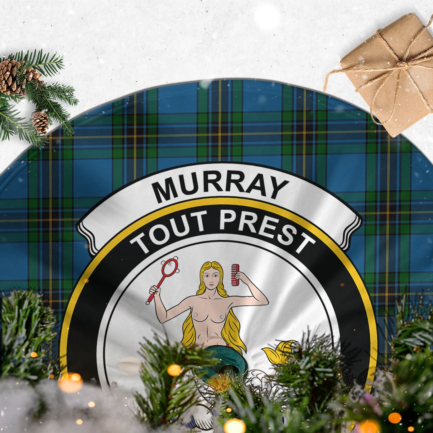 murray-of-elibank-tartan-christmas-tree-skirt-with-family-crest