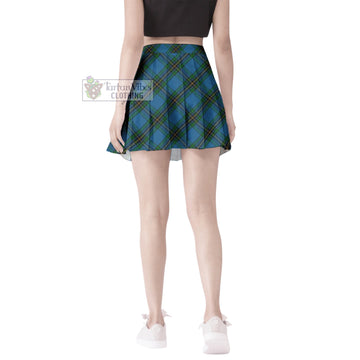 Murray of Elibank Tartan Women's Plated Mini Skirt