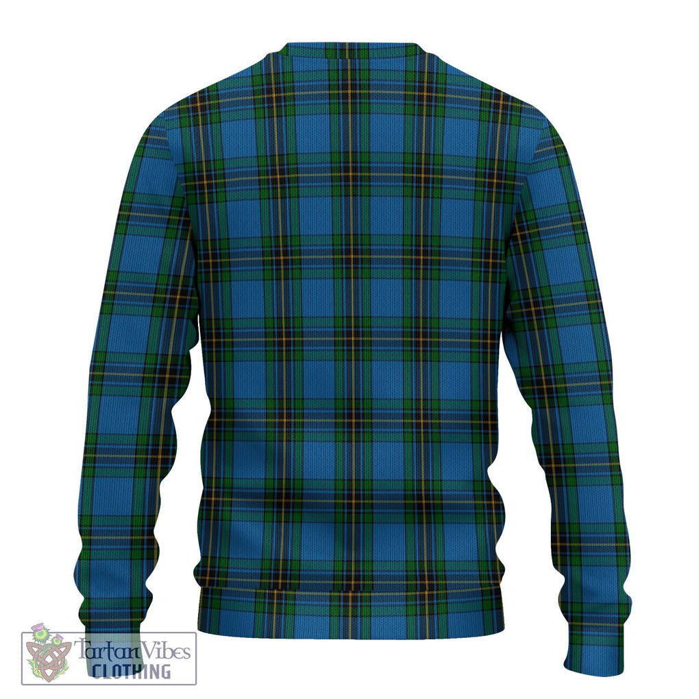 Murray of Elibank Tartan Knitted Sweater with Family Crest DNA In Me Style - Tartanvibesclothing Shop