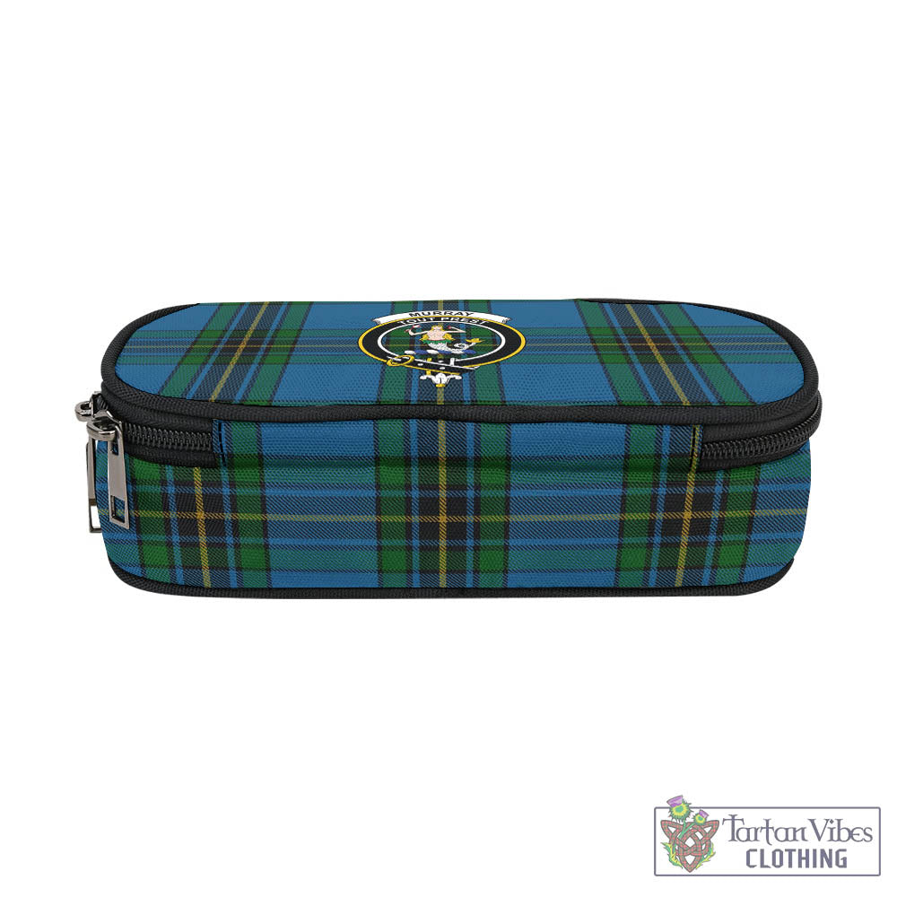 Tartan Vibes Clothing Murray of Elibank Tartan Pen and Pencil Case with Family Crest