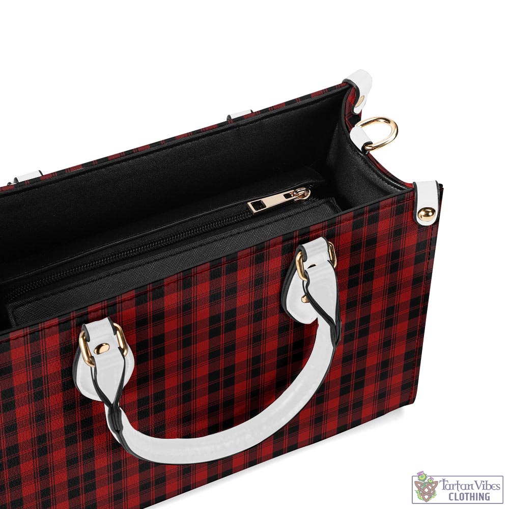 Tartan Vibes Clothing Murray of Ochtertyre Tartan Luxury Leather Handbags