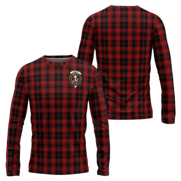 Murray of Ochtertyre Tartan Long Sleeve T-Shirt with Family Crest