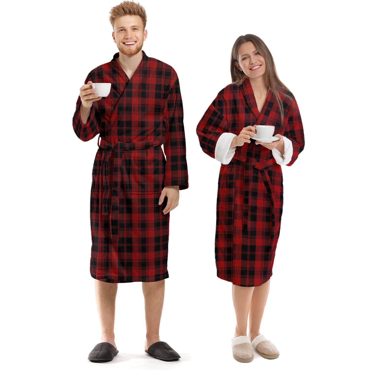 Murray of Ochtertyre Tartan Bathrobe Unisex S - Tartan Vibes Clothing