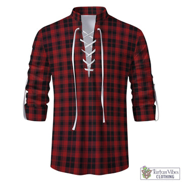 Murray of Ochtertyre Tartan Men's Scottish Traditional Jacobite Ghillie Kilt Shirt