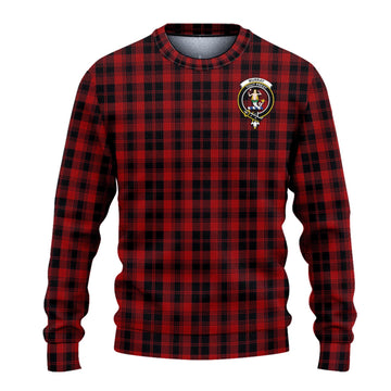 Murray of Ochtertyre Tartan Ugly Sweater with Family Crest