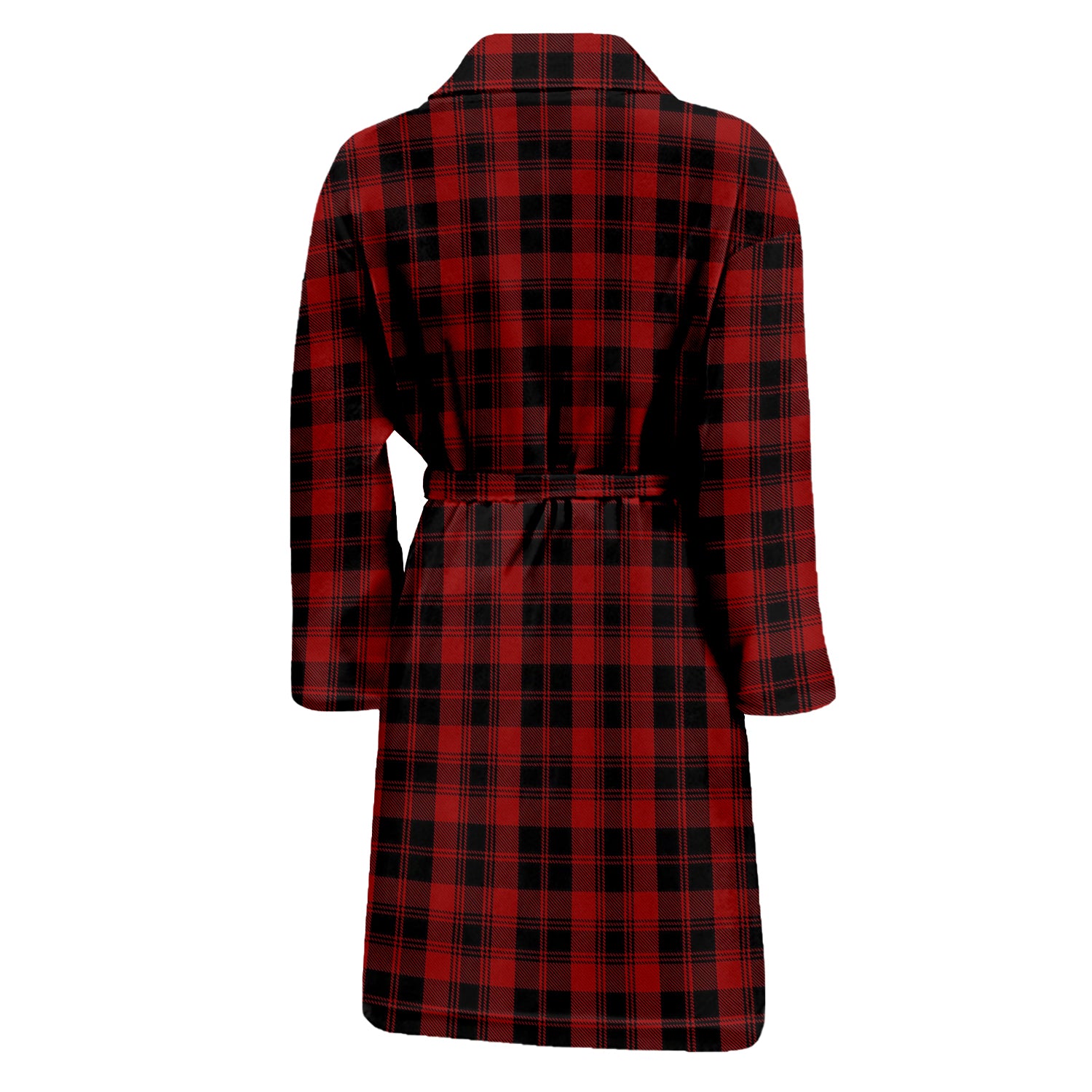 Murray of Ochtertyre Tartan Bathrobe with Family Crest - Tartan Vibes Clothing