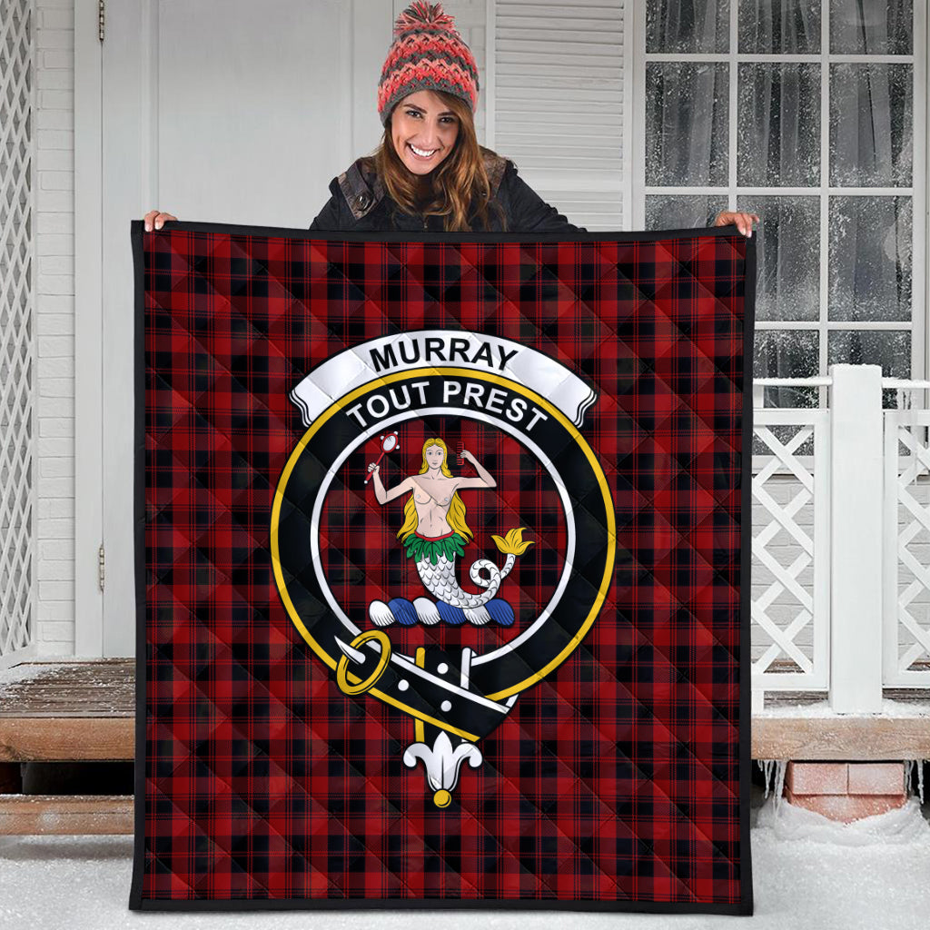 murray-of-ochtertyre-tartan-quilt-with-family-crest