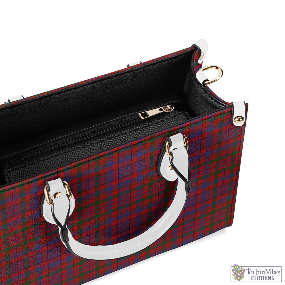 Tartan Vibes Clothing Murray of Tullibardine Tartan Luxury Leather Handbags