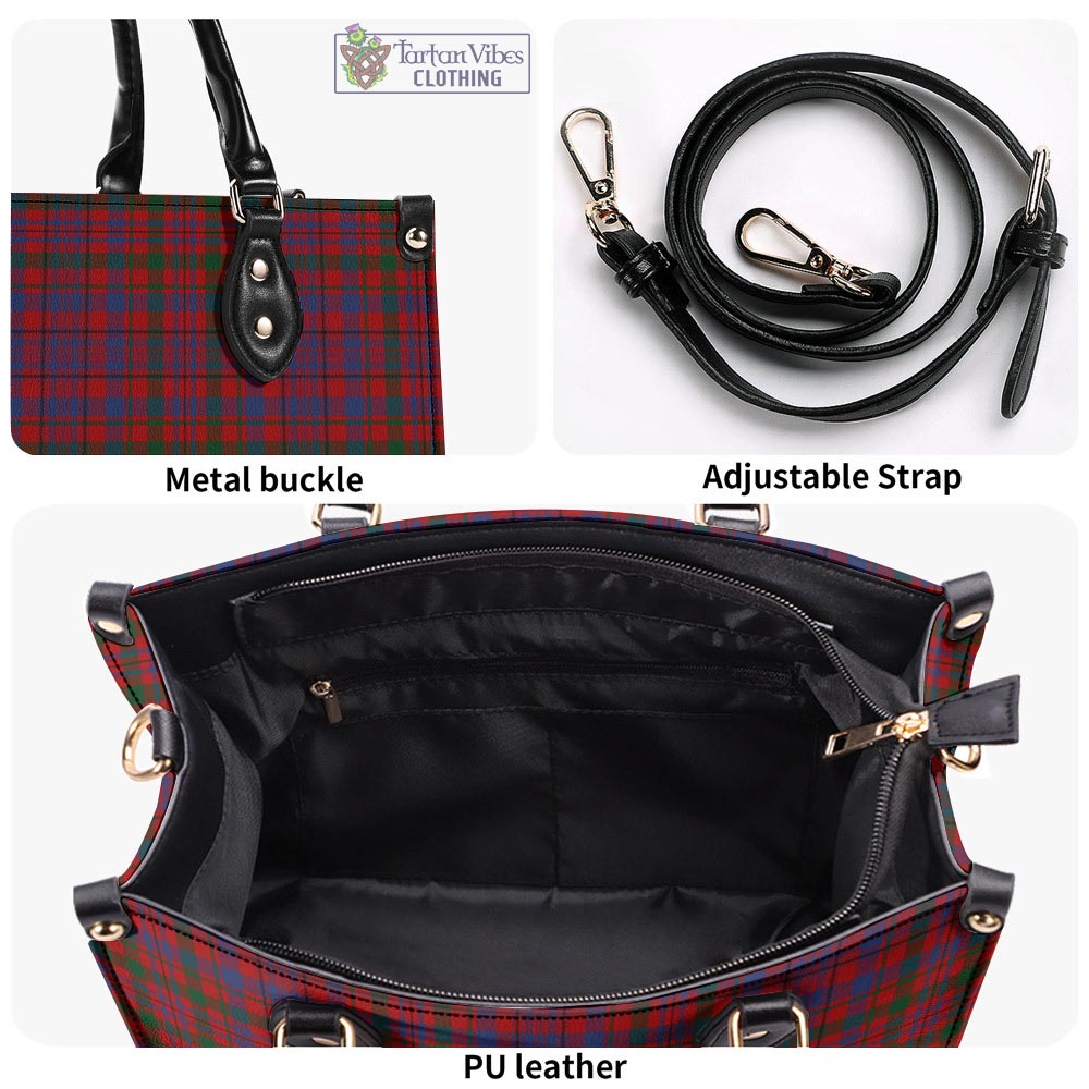 Tartan Vibes Clothing Murray of Tullibardine Tartan Luxury Leather Handbags