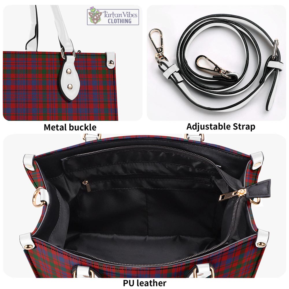 Tartan Vibes Clothing Murray of Tullibardine Tartan Luxury Leather Handbags