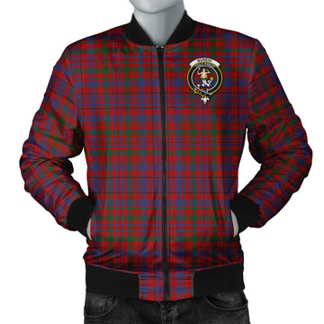 Murray of Tullibardine Tartan Bomber Jacket with Family Crest