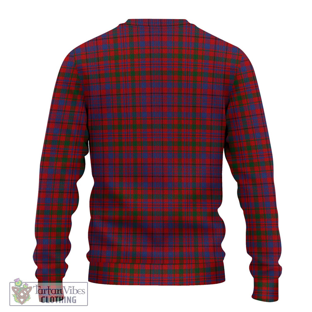 Murray of Tullibardine Tartan Knitted Sweater with Family Crest DNA In Me Style - Tartanvibesclothing Shop