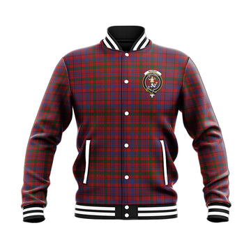 Murray of Tullibardine Tartan Baseball Jacket with Family Crest