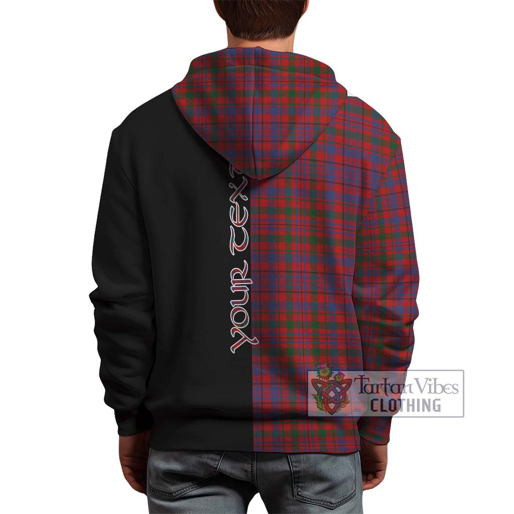 Murray of Tullibardine Tartan Hoodie with Family Crest and Half Of Me Style - Tartanvibesclothing Shop