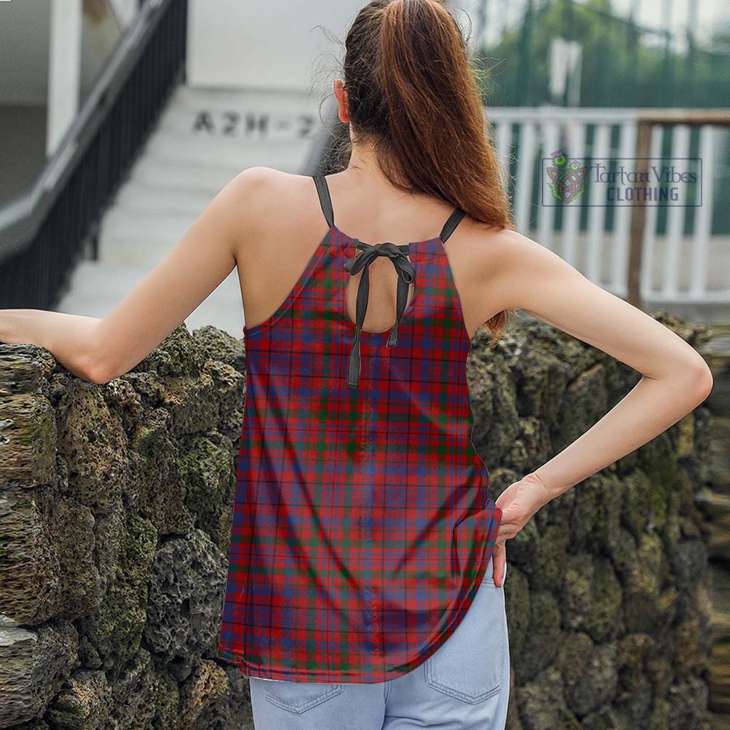 Tartan Vibes Clothing Murray of Tullibardine Tartan Loose Halter Neck Camisole