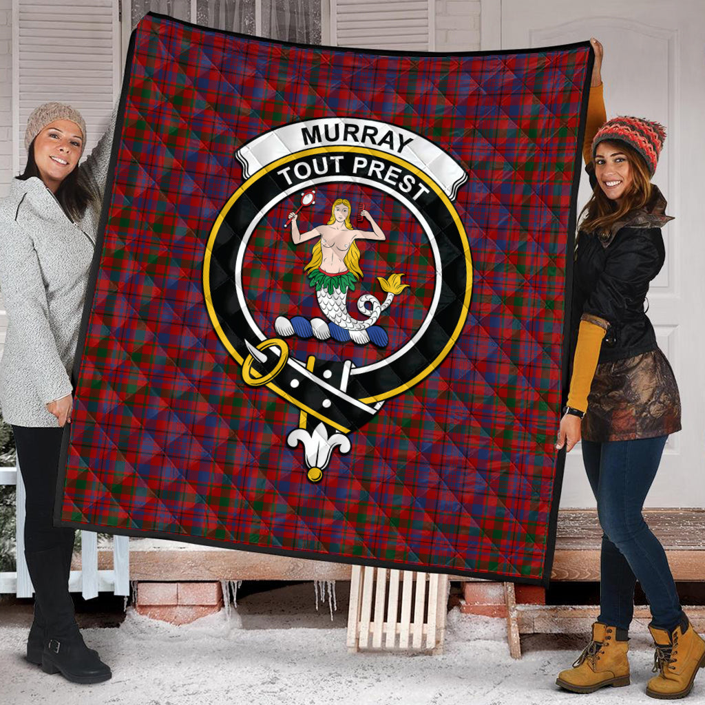 murray-of-tullibardine-tartan-quilt-with-family-crest