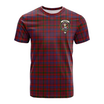 Murray of Tullibardine Tartan T-Shirt with Family Crest