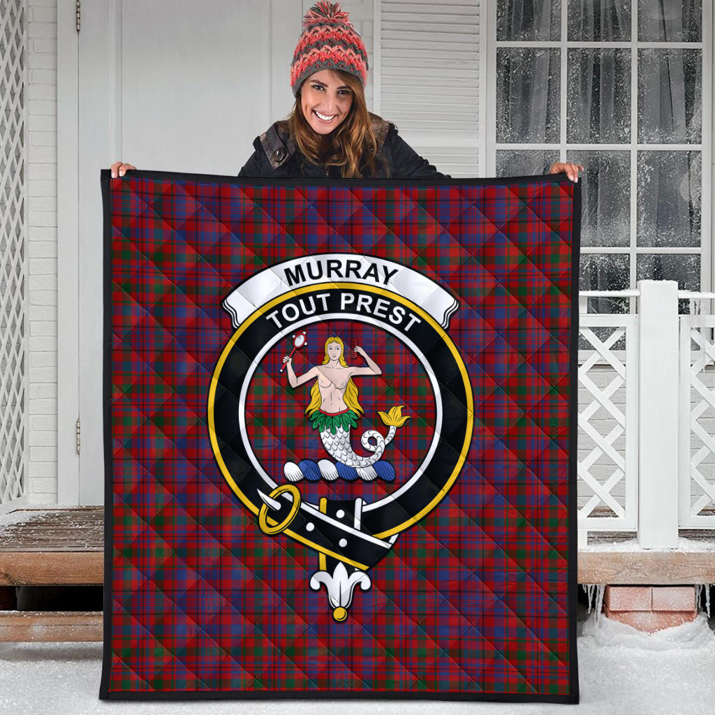 murray-of-tullibardine-tartan-quilt-with-family-crest