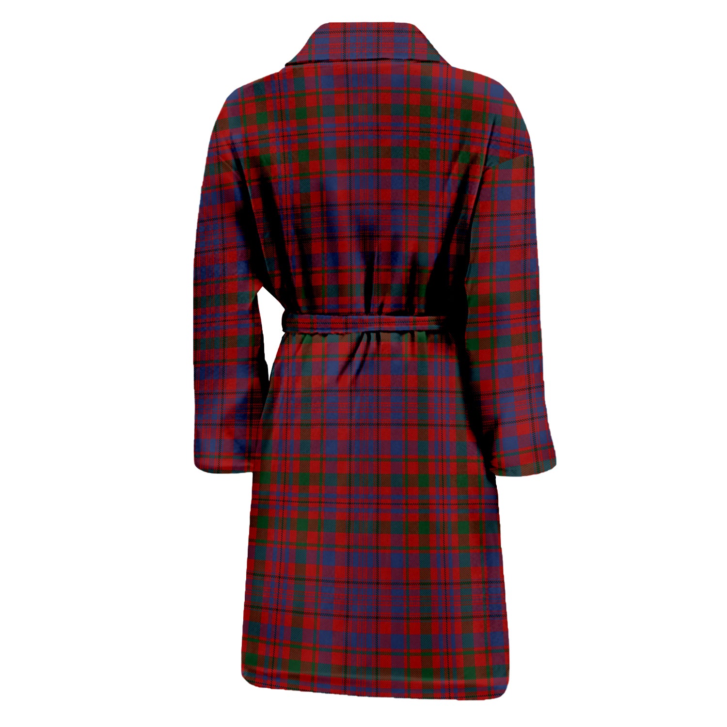 Murray of Tullibardine Tartan Bathrobe with Family Crest - Tartan Vibes Clothing