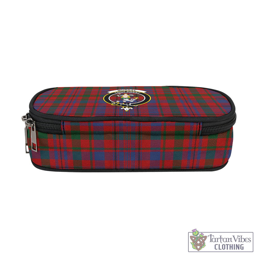 Tartan Vibes Clothing Murray of Tullibardine Tartan Pen and Pencil Case with Family Crest