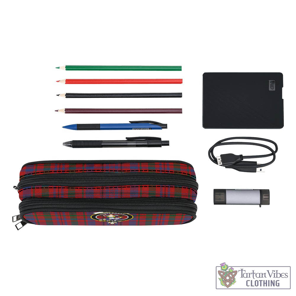 Tartan Vibes Clothing Murray of Tullibardine Tartan Pen and Pencil Case with Family Crest