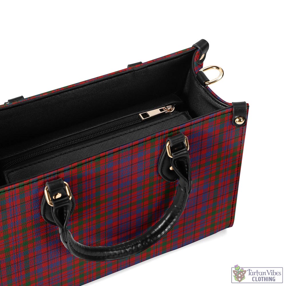 Tartan Vibes Clothing Murray of Tullibardine Tartan Luxury Leather Handbags