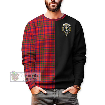 Murray of Tulloch Modern Tartan Sweatshirt with Family Crest and Half Of Me Style