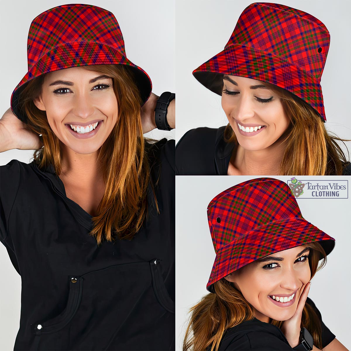 Tartan Vibes Clothing Murray of Tulloch Modern Tartan Bucket Hat