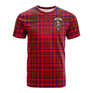 Murray of Tulloch Modern Tartan T-Shirt with Family Crest