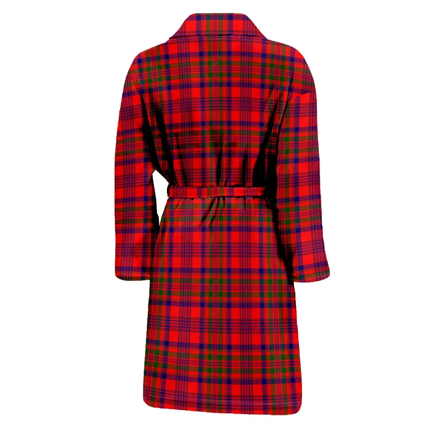 Murray of Tulloch Modern Tartan Bathrobe with Family Crest - Tartan Vibes Clothing