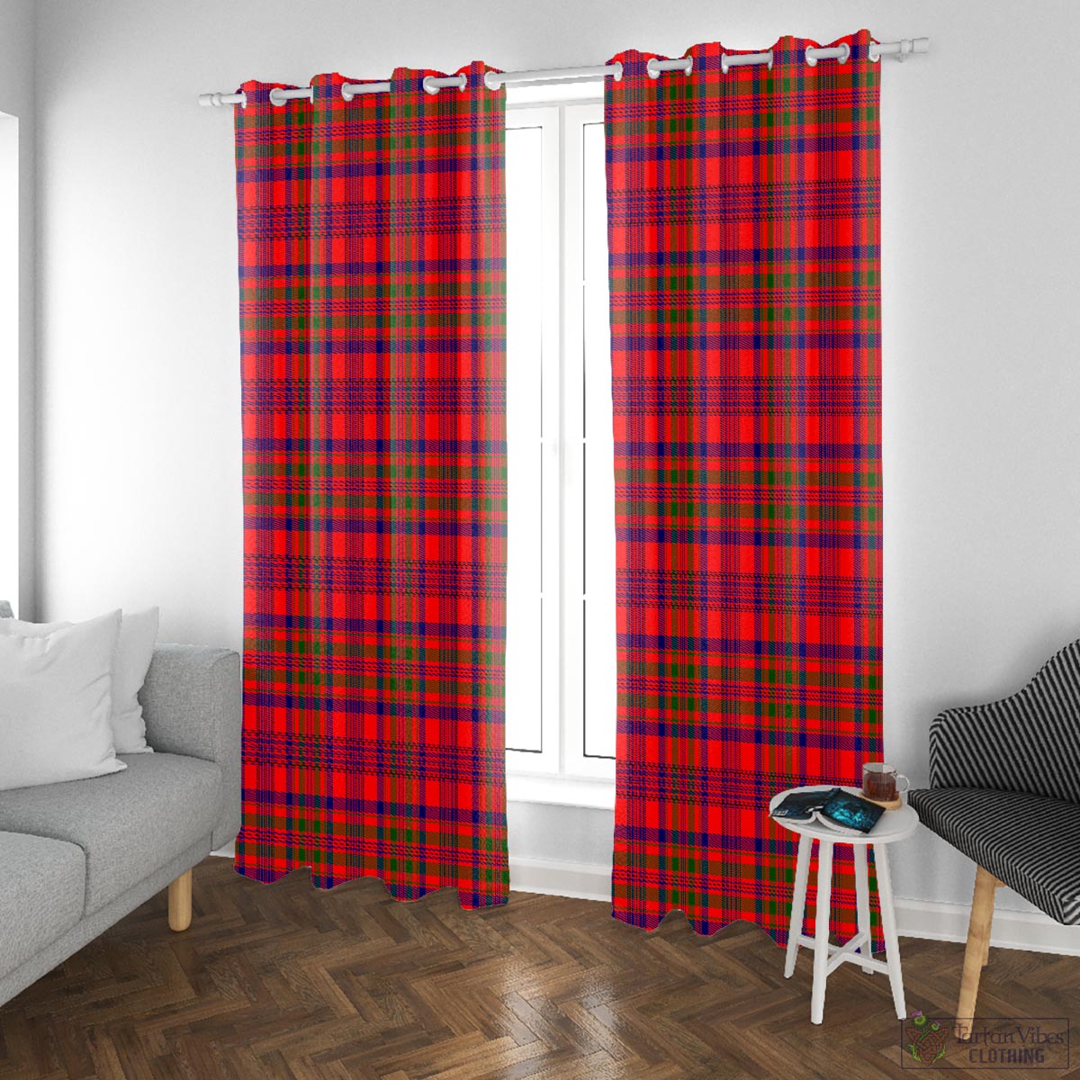 Murray of Tulloch Modern Tartan Window Curtain