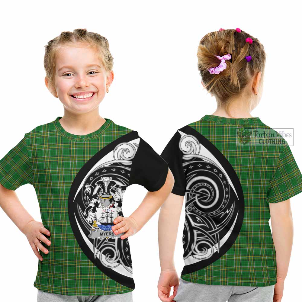 Myers Irish Clan Kid T-Shirt Celtic Circle Style - Tartan Vibes Clothing