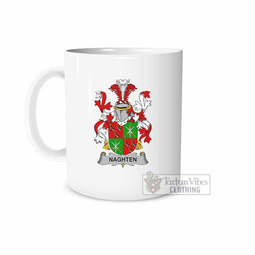 Naghten Irish Clan Coat of Arms Ceramic Mug