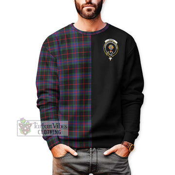 Nairn Tartan Sweatshirt with Family Crest and Half Of Me Style