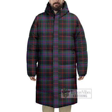 Nairn Tartan Long Down Jacket