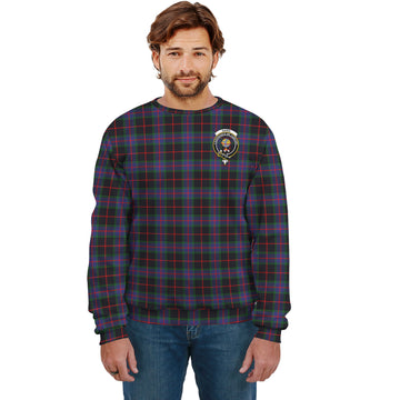 Nairn Tartan Sweatshirt with Family Crest