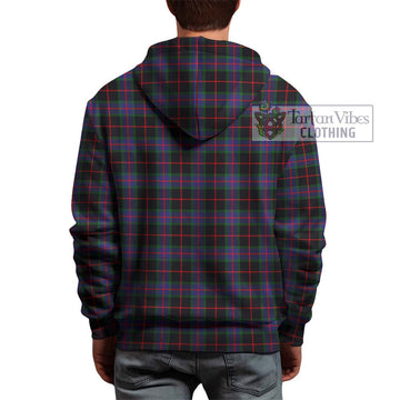 Nairn Tartan Hoodie with Family Crest DNA In Me Style