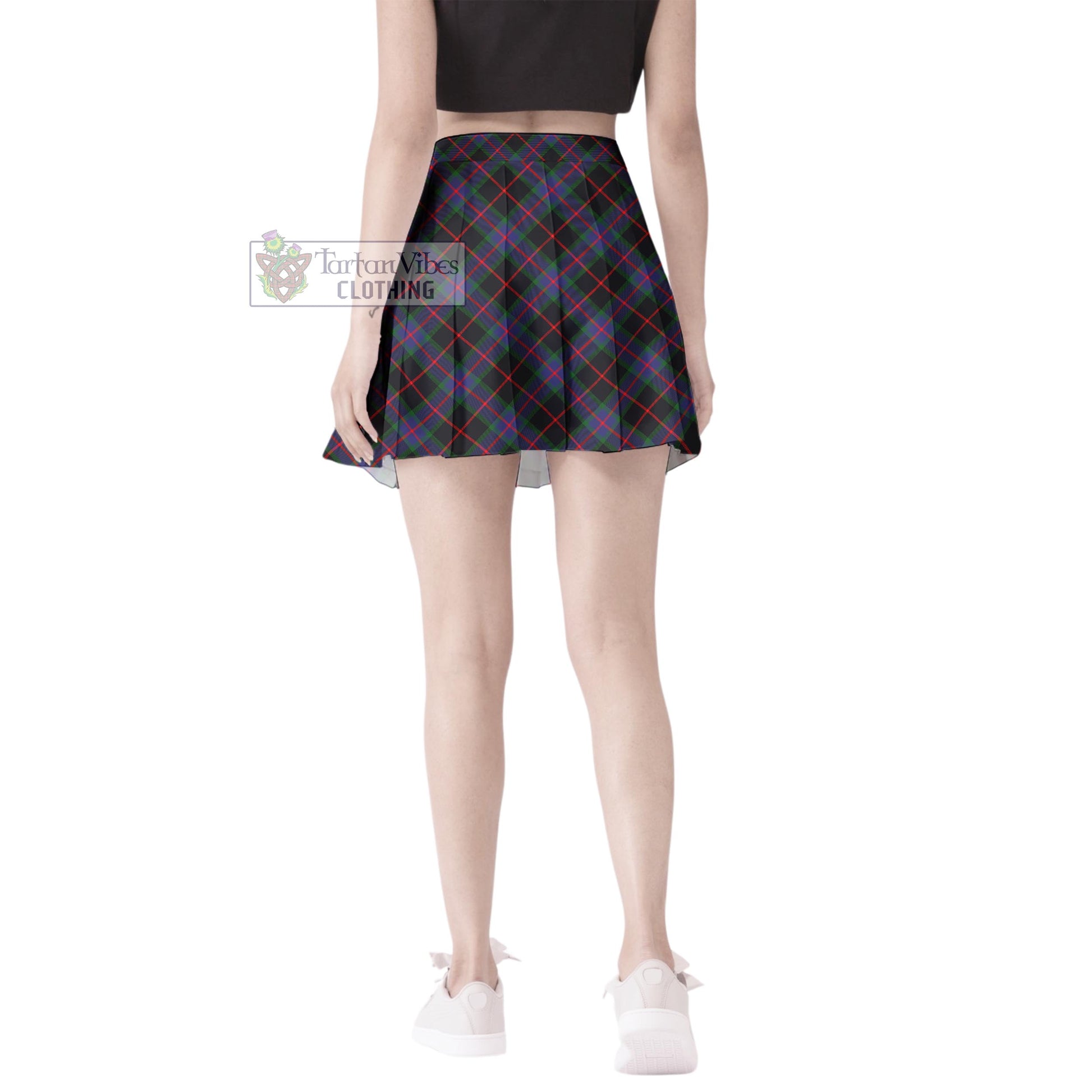 Tartan Vibes Clothing Nairn Tartan Women's Plated Mini Skirt