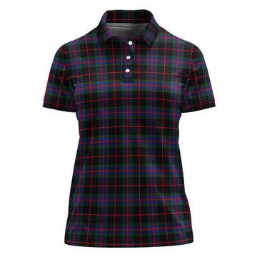 Nairn Tartan Polo Shirt For Women