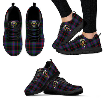 Nairn Tartan Sneakers with Family Crest