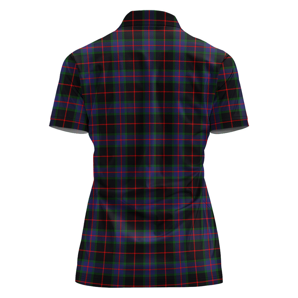 nairn-tartan-polo-shirt-with-family-crest-for-women