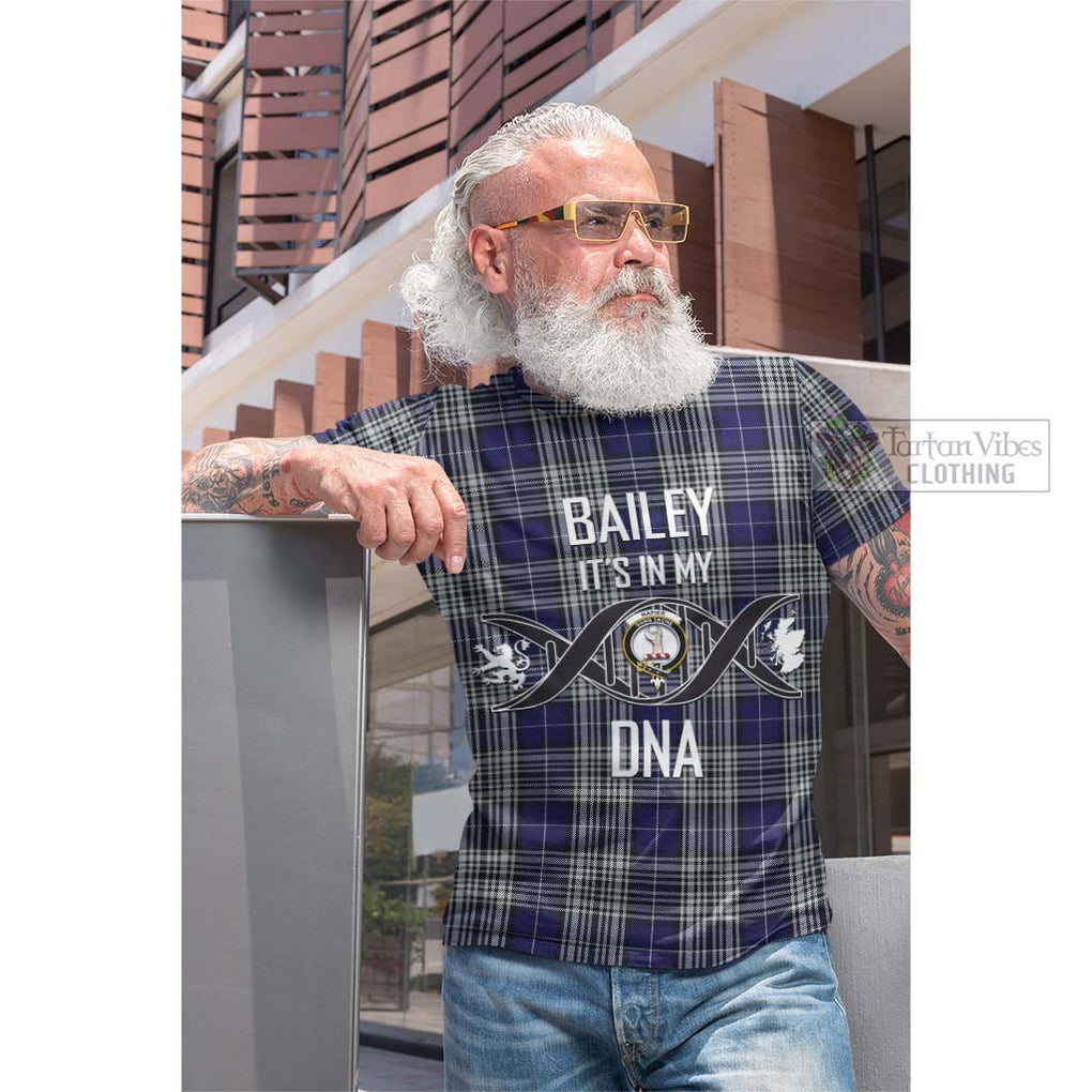 Tartan Vibes Clothing Napier Tartan Cotton T-shirt with Family Crest DNA In Me Style