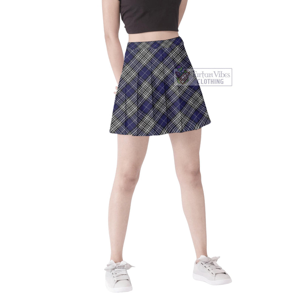 Tartan Vibes Clothing Napier Tartan Women's Plated Mini Skirt