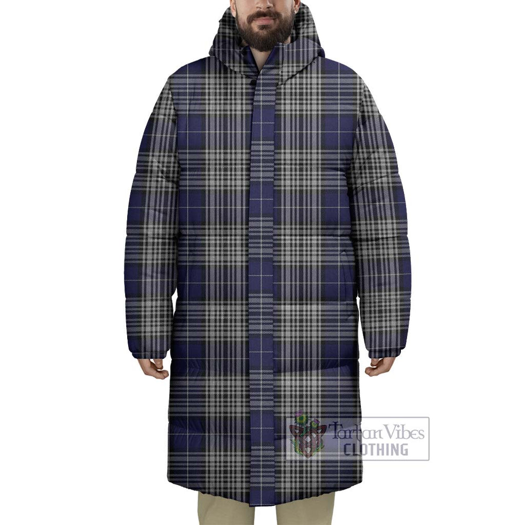 Tartan Vibes Clothing Napier Tartan Long Down Jacket