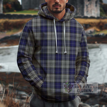 Napier Tartan Cotton Hoodie