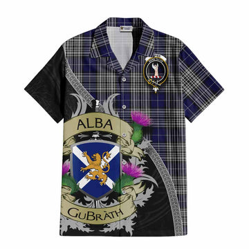 Napier Tartan Family Crest Hawaiian Shirt Lion Rampant Royal Thistle Shield Celtic Inspired Kid - Tartan Vibes Clothing